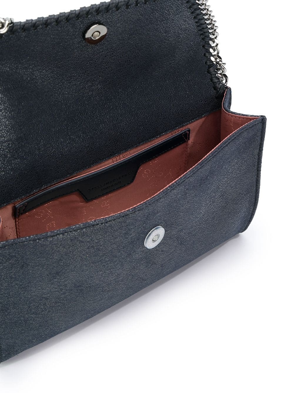 Stella Mccartney Dark Blue Falabella Mini Crossbody Bag