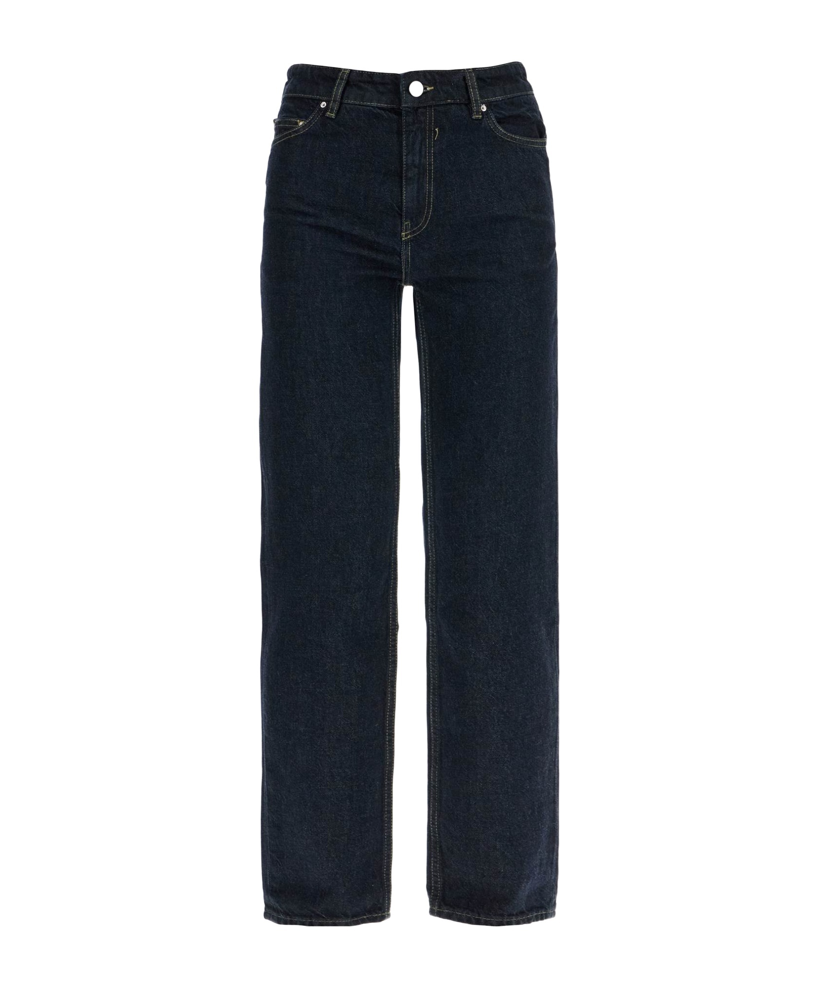 Totême Straight-leg Jeans In Black