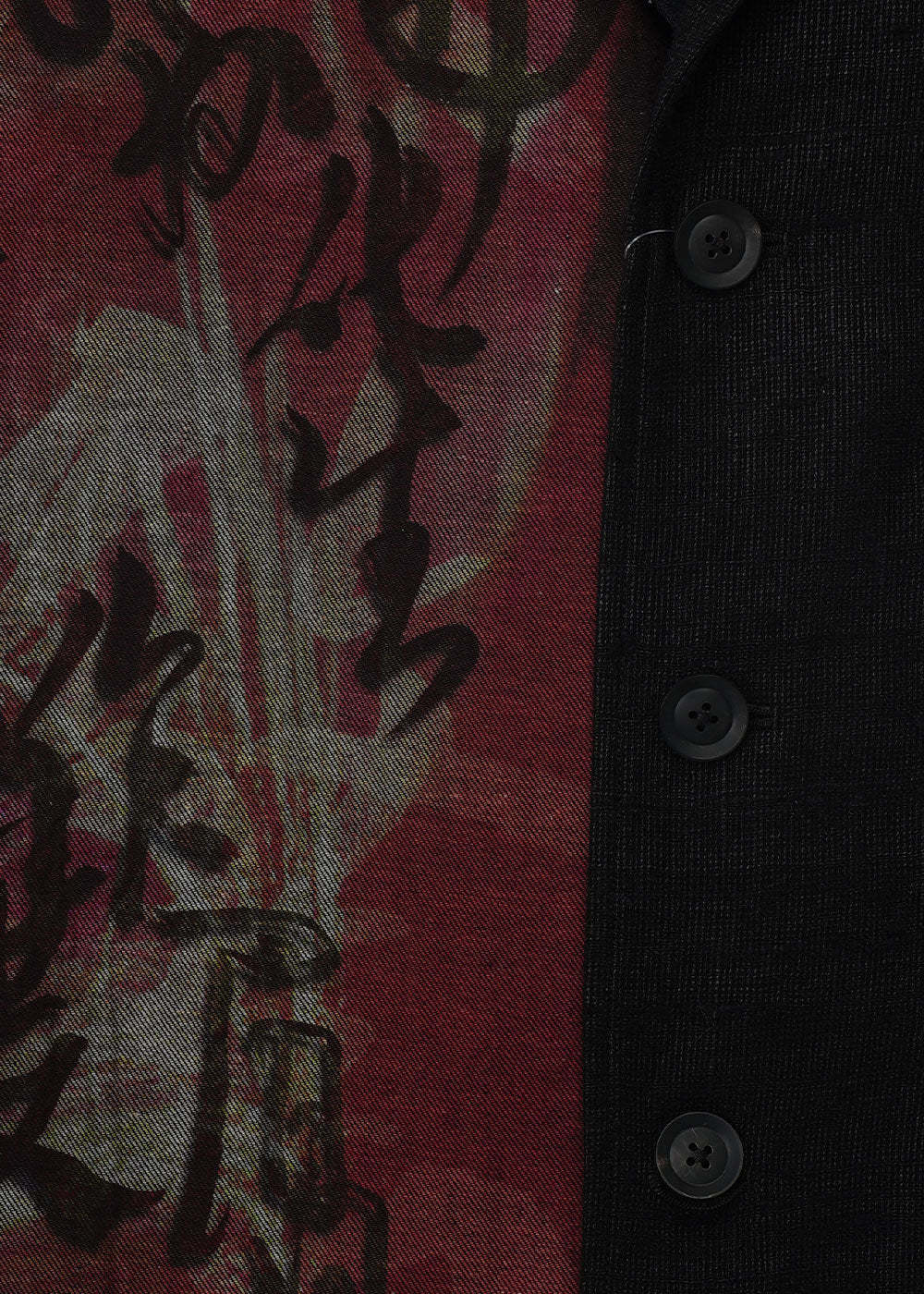 Yohji Yamamoto Asymmetrically Designed Suit Jacket In Black