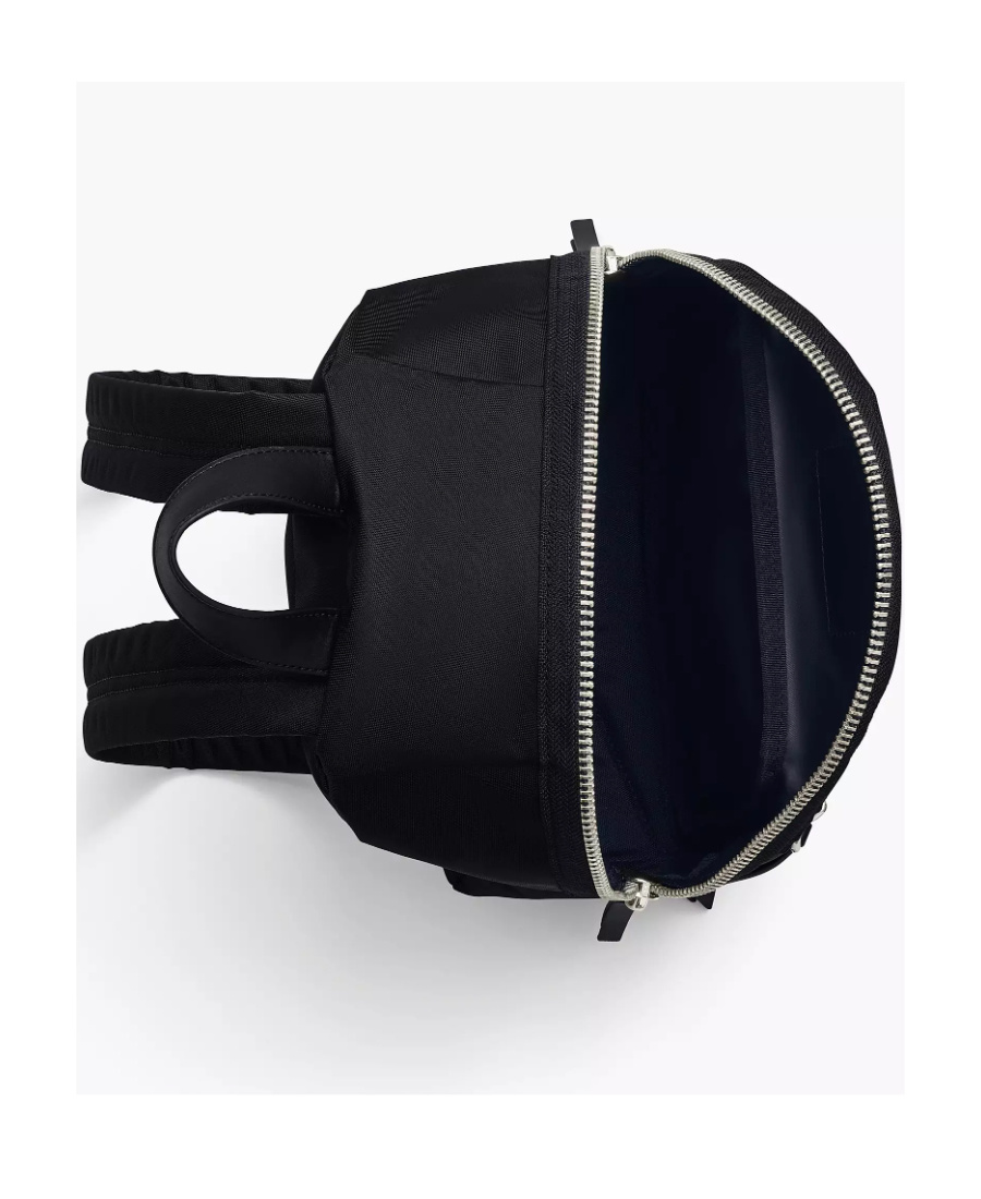 Marc Jacobs The Biker Black Nylon Medium Backpack In Black