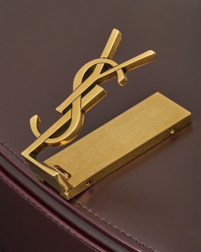 Saint Laurent Voltaire Tote Bag In Brown
