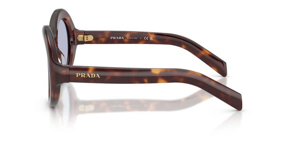 Prada Full Frame Sunglasses In Brown