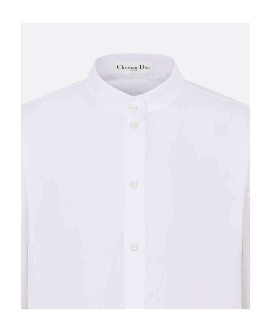 Dior Button Shirt In White