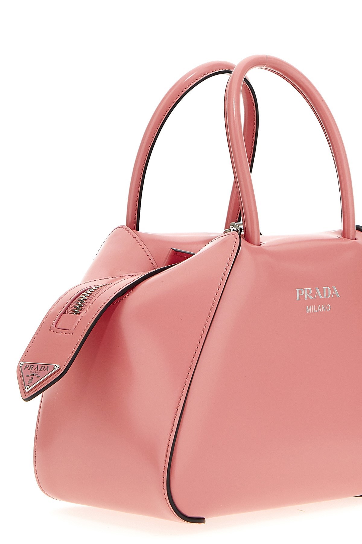 Prada Supernova Brushed Leather Tote Bag In Pink