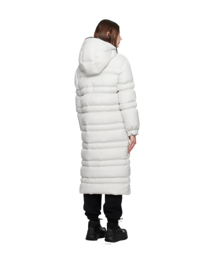 Moncler Gray Tumen Down Coat In Gray