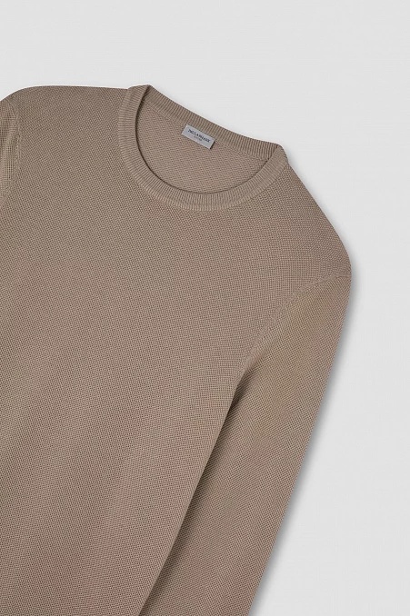 Shop Paul & Shark Long-sleeved Sweater In Brown