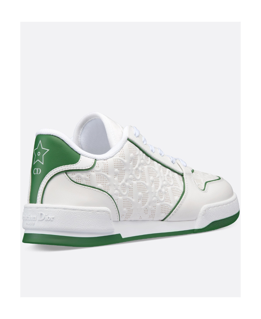 Dior Lace Up Sneakers In White