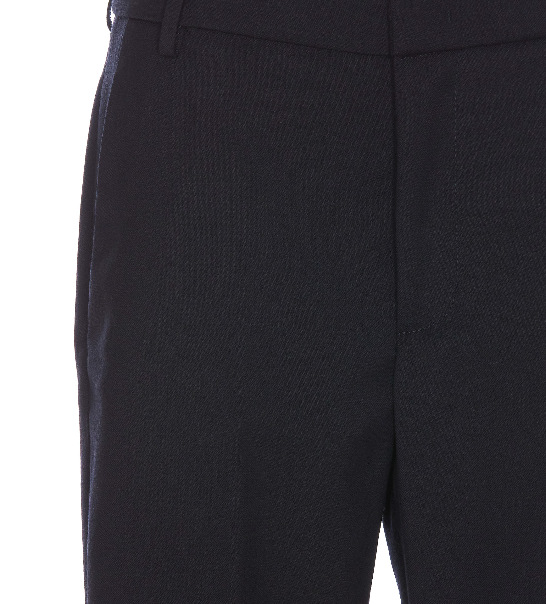 Dondup Belt-loop Casual Pants In Black