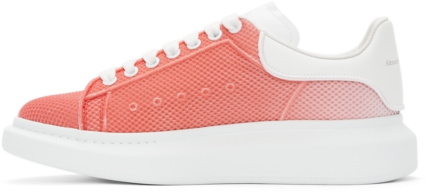 Alexander Mcqueen Degradè Oversized Sneakers In Red