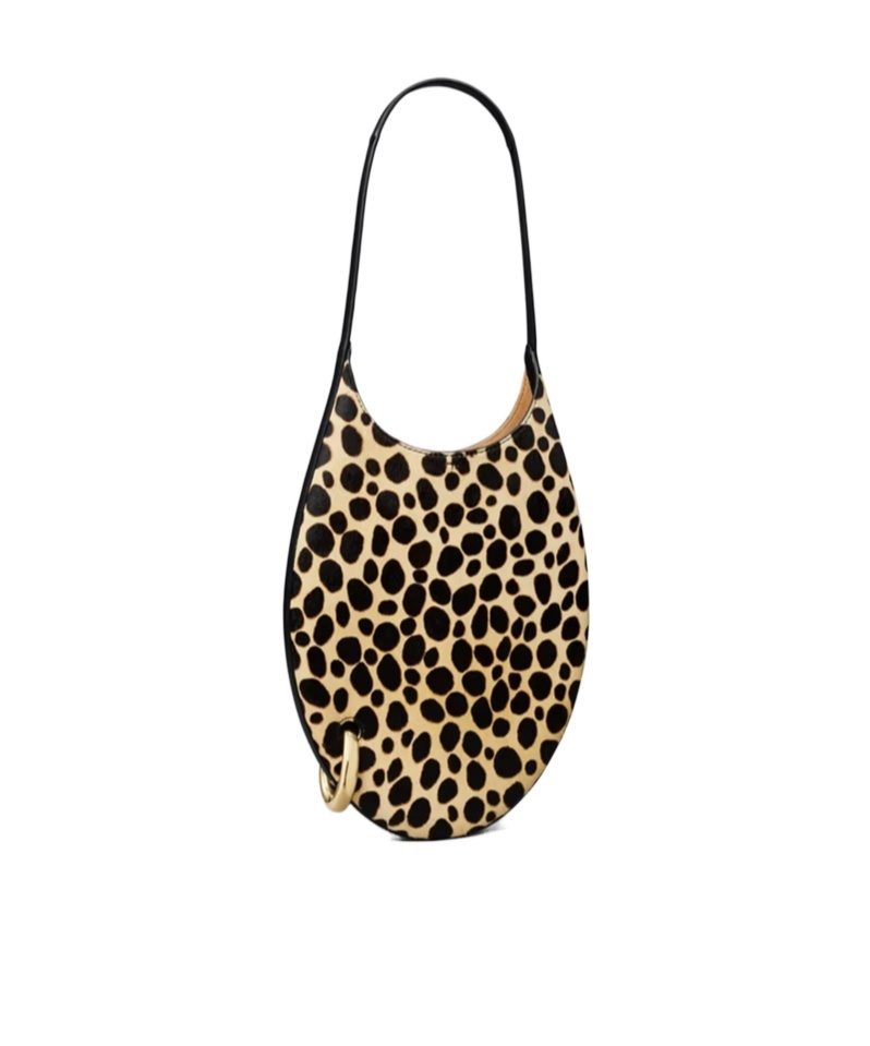 Tory Burch Small Pierced Shoulder Bag In Black