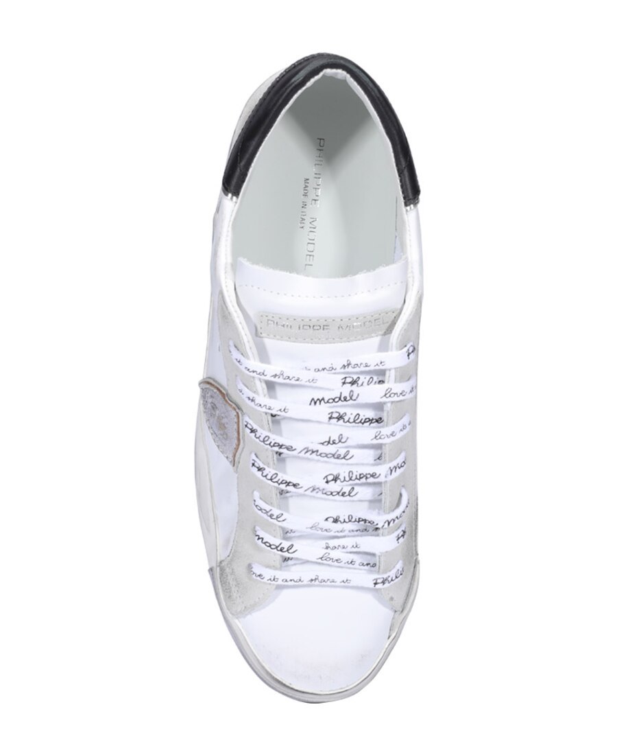 Shop Philippe Model Paris X Sneakers In White