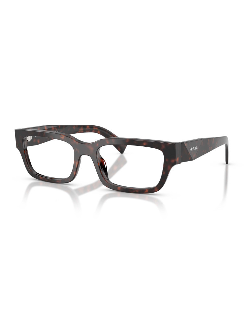Prada Full-frame Plain Glasses In Black