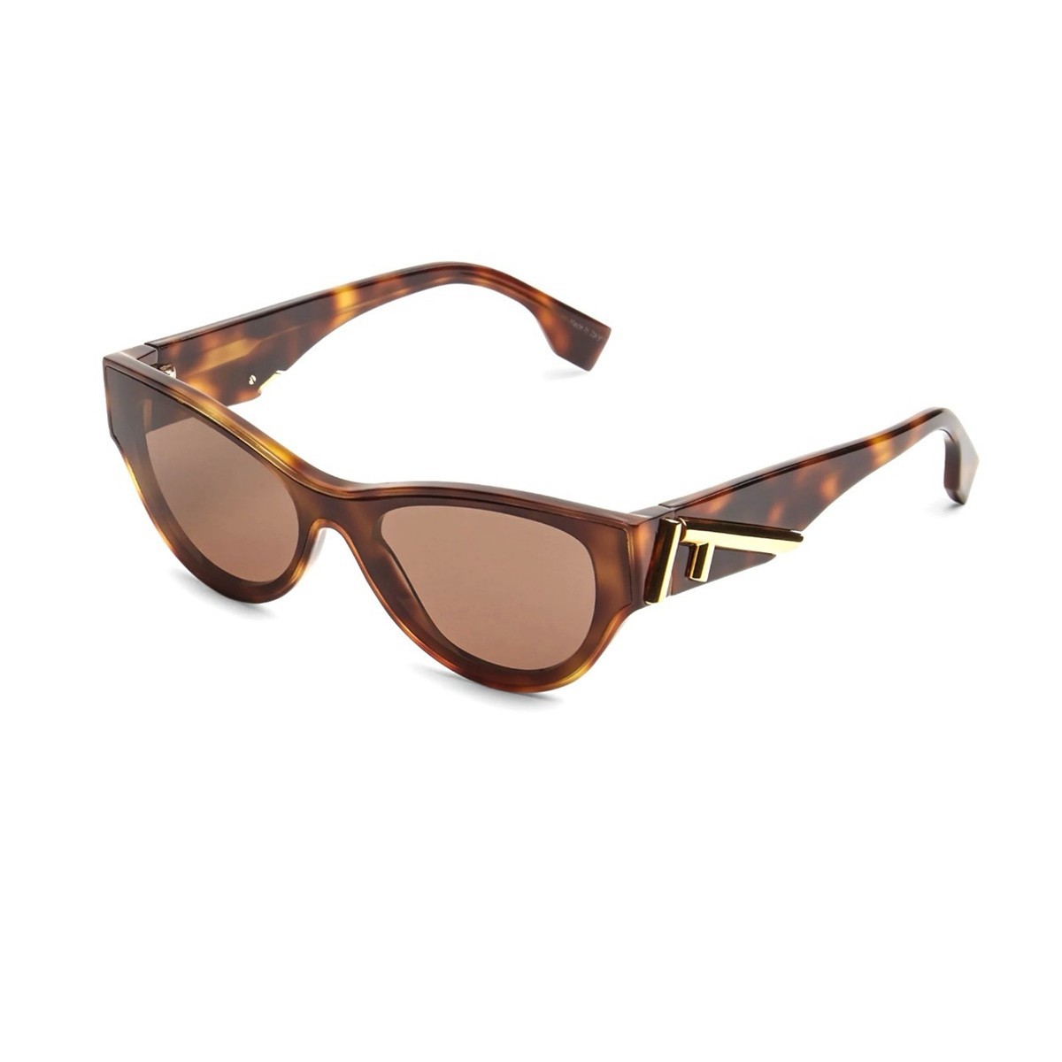 Fendi Eyewear Cat-eye Frame Sunglasses In Nude
