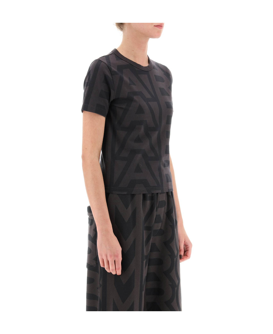 Marc Jacobs The Monogram Baby Cotton T-shirt In Black