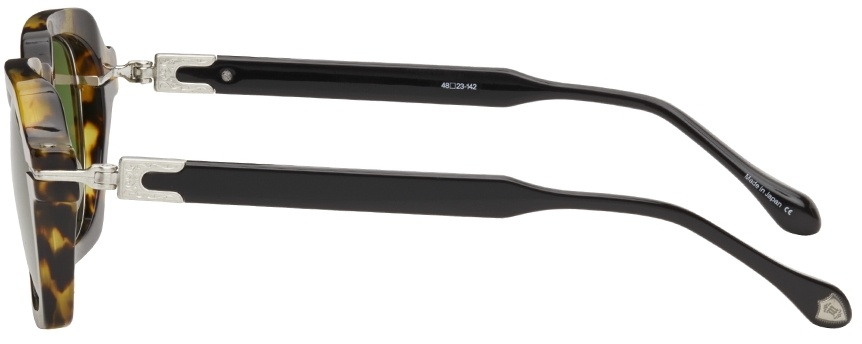 Matsuda Logo Sunglasses In Green