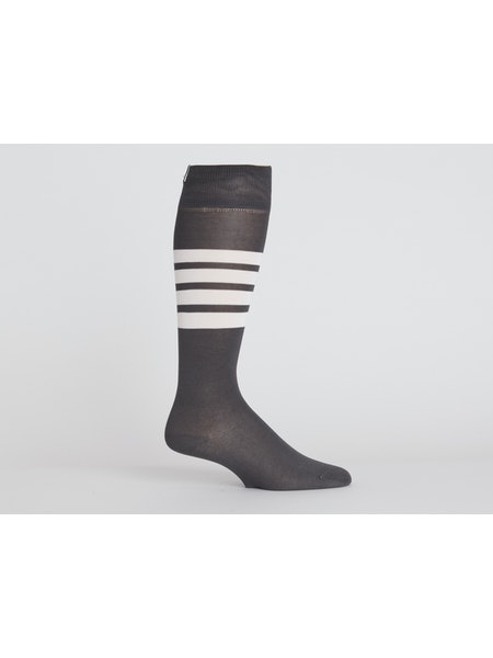 Thom Browne 4-bar Stripe Socks In Black