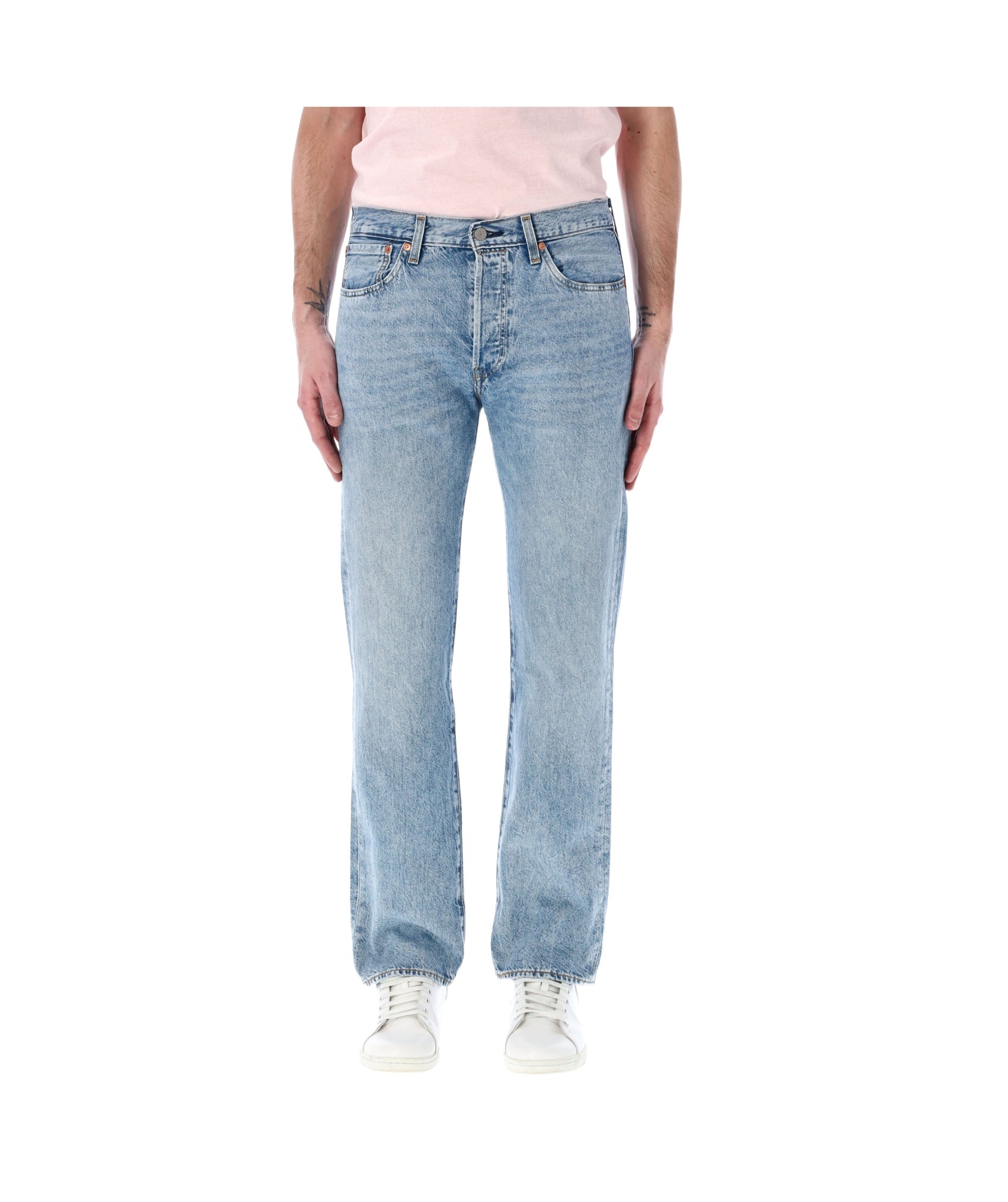 Levi's Denim Trousers With Belt Loops