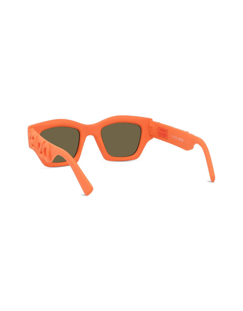 Kenzo Full Frame Sunglasses In Orange