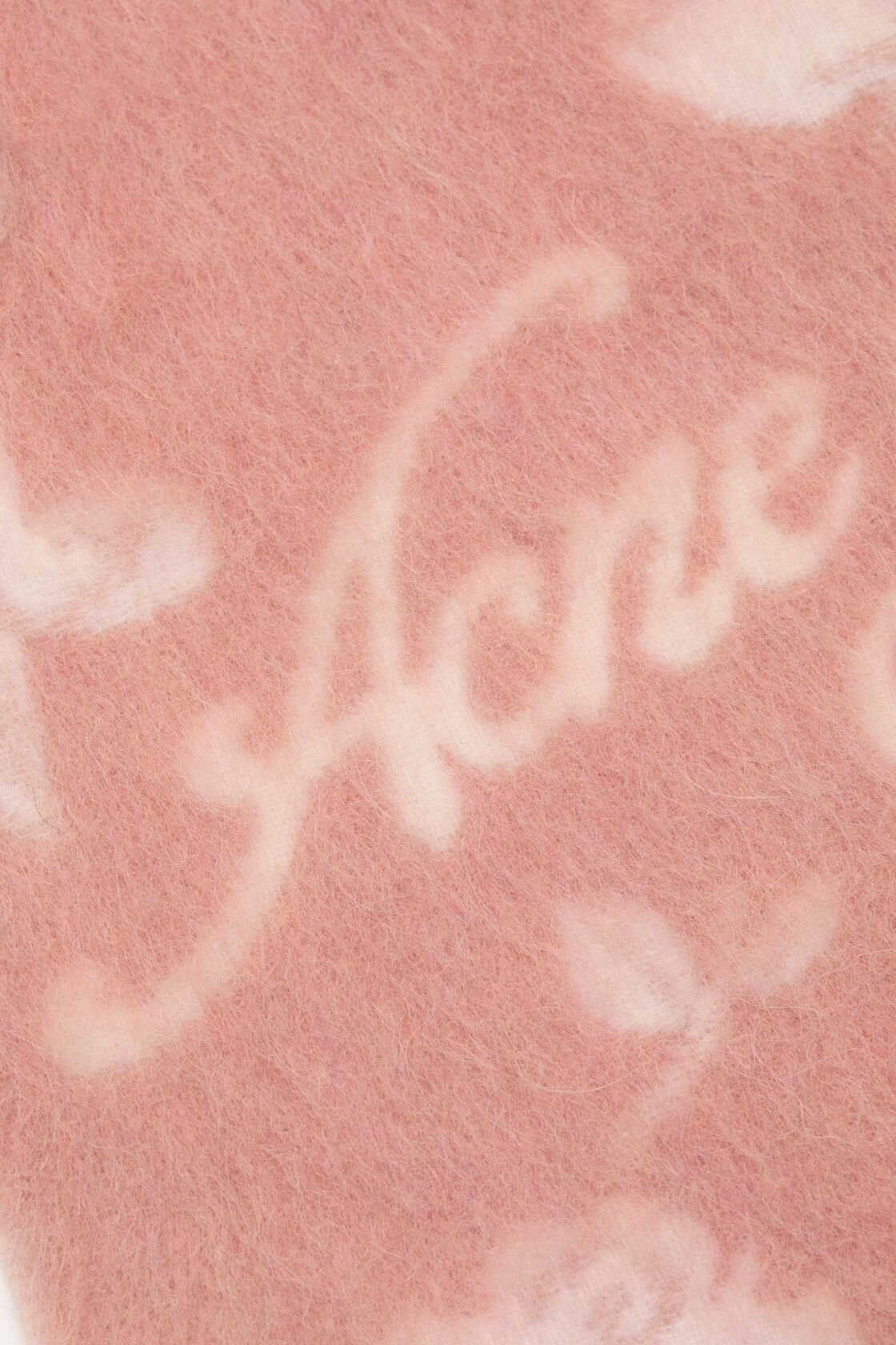 Acne Studios Fringed Scarf In Pink