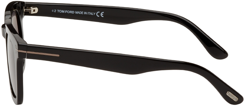 Tom Ford Logo Box Sunglasses In Gray