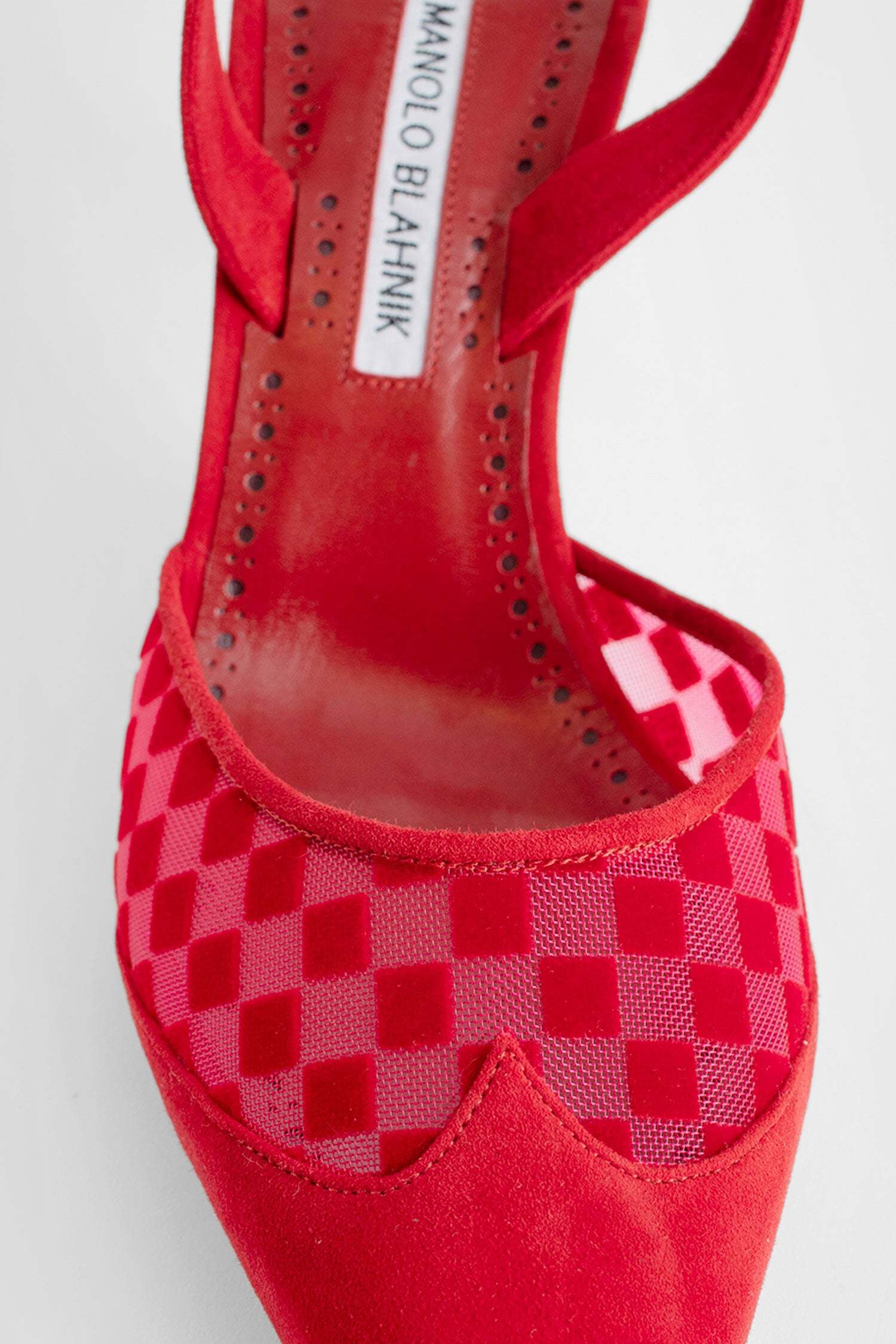 Manolo Blahnik Pumps In Red