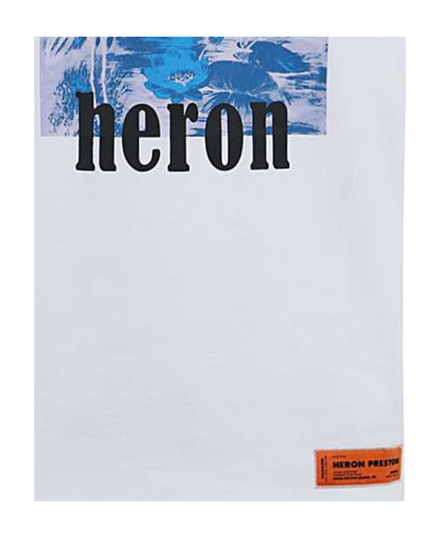 Heron Preston Logo Short-sleeved T-shirt In White