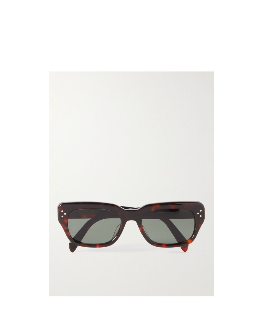 Celine D-frame Logo Sunglasses In Gray