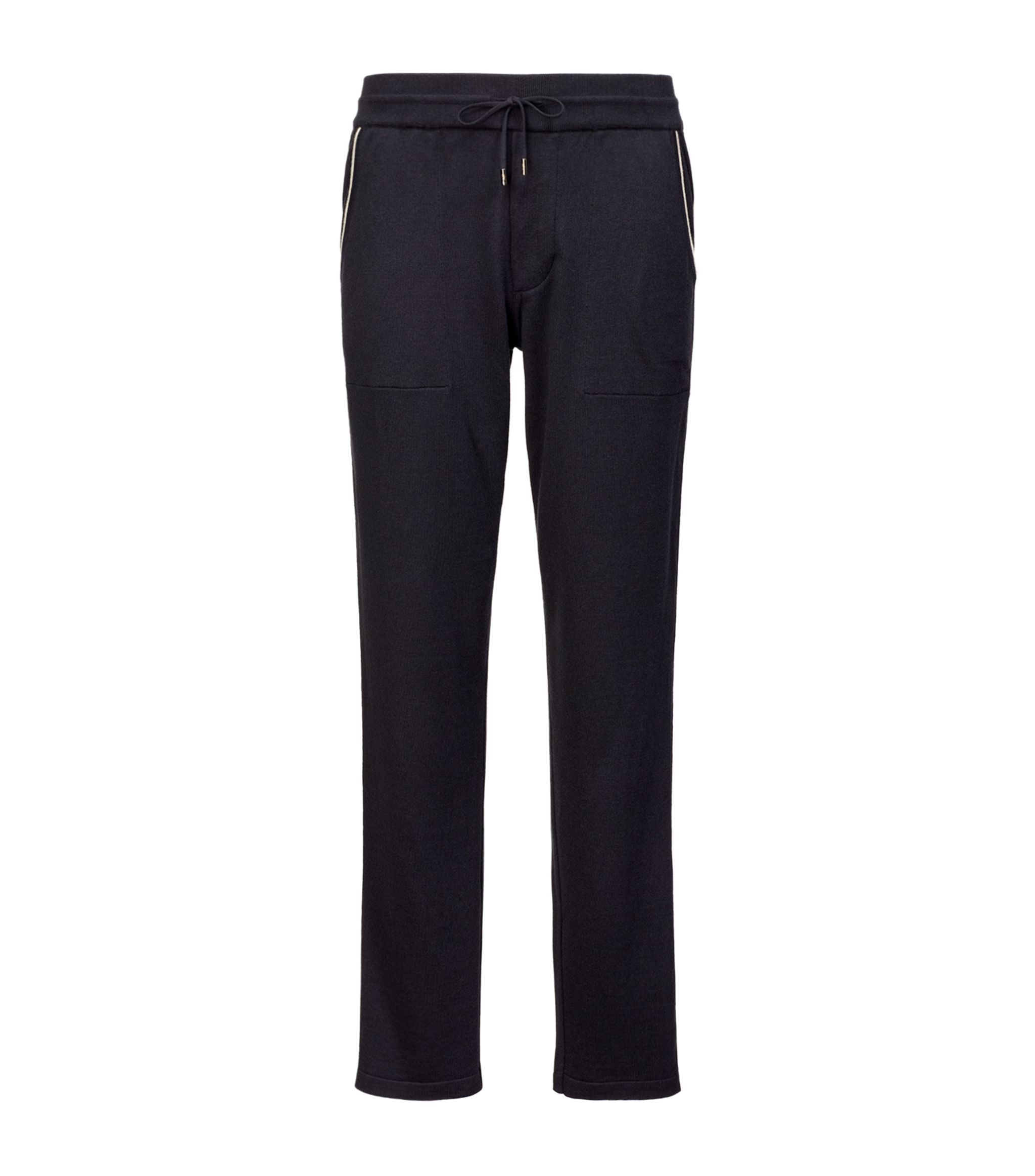 Loro Piana Rope Sweatpants In Black