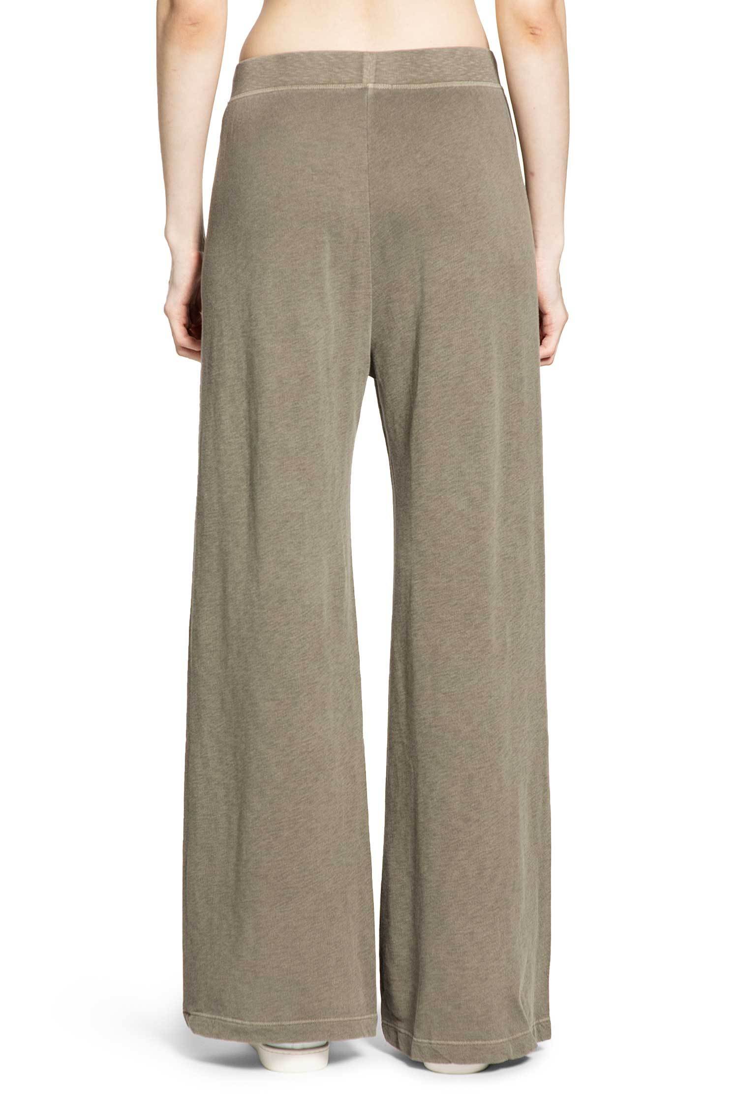 James Perse Drawstring Wide-leg Trousers In Green