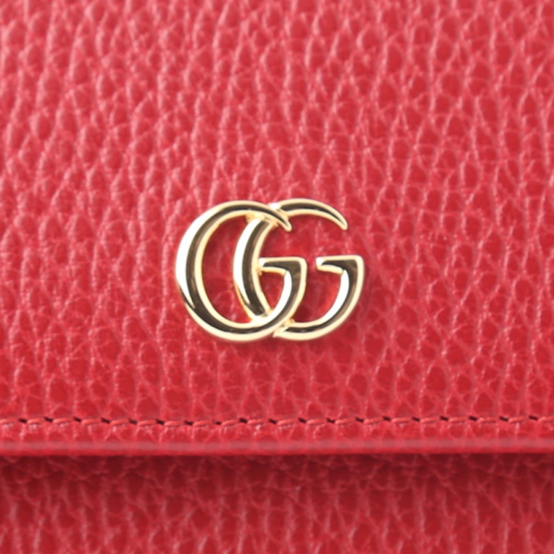 Gucci Gg Logo Handbag In Red