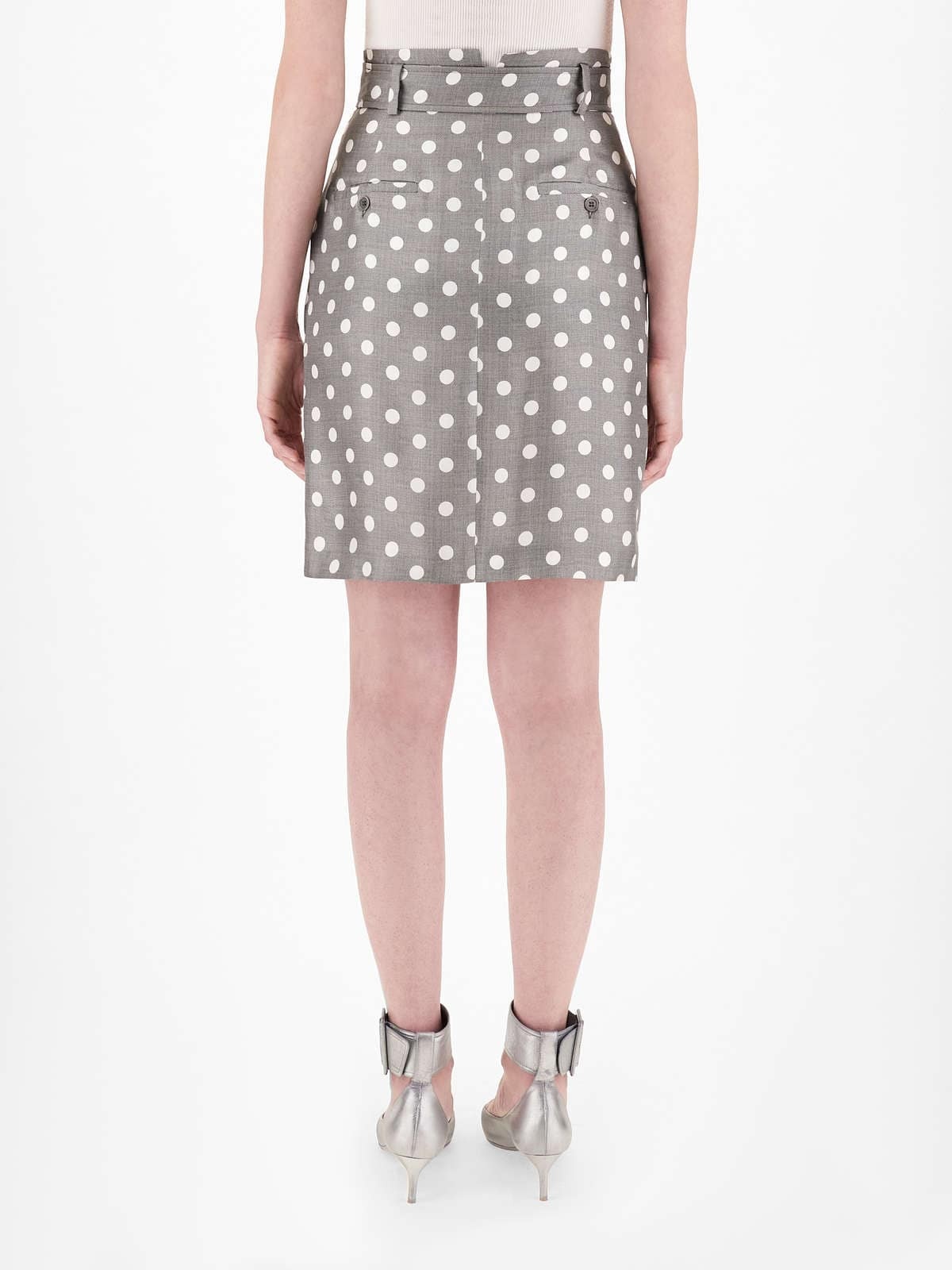 MAX MARA POLKY DOT DESIGN SKIRT