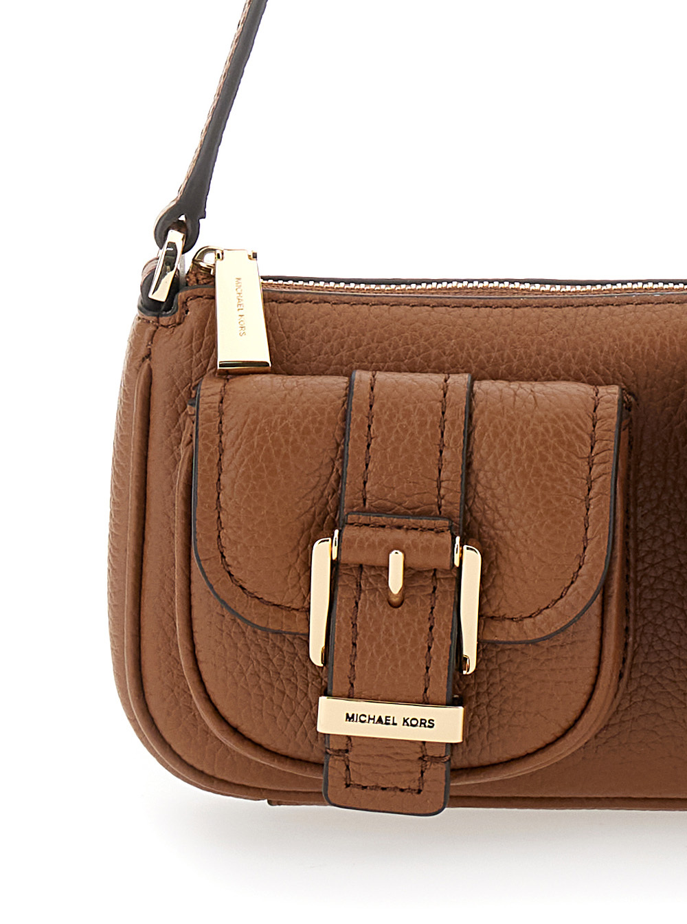MICHAEL MICHAEL KORS MICHAEL MICHAEL KORS ZOE SMALL PEBBLED POCHETTE BAG