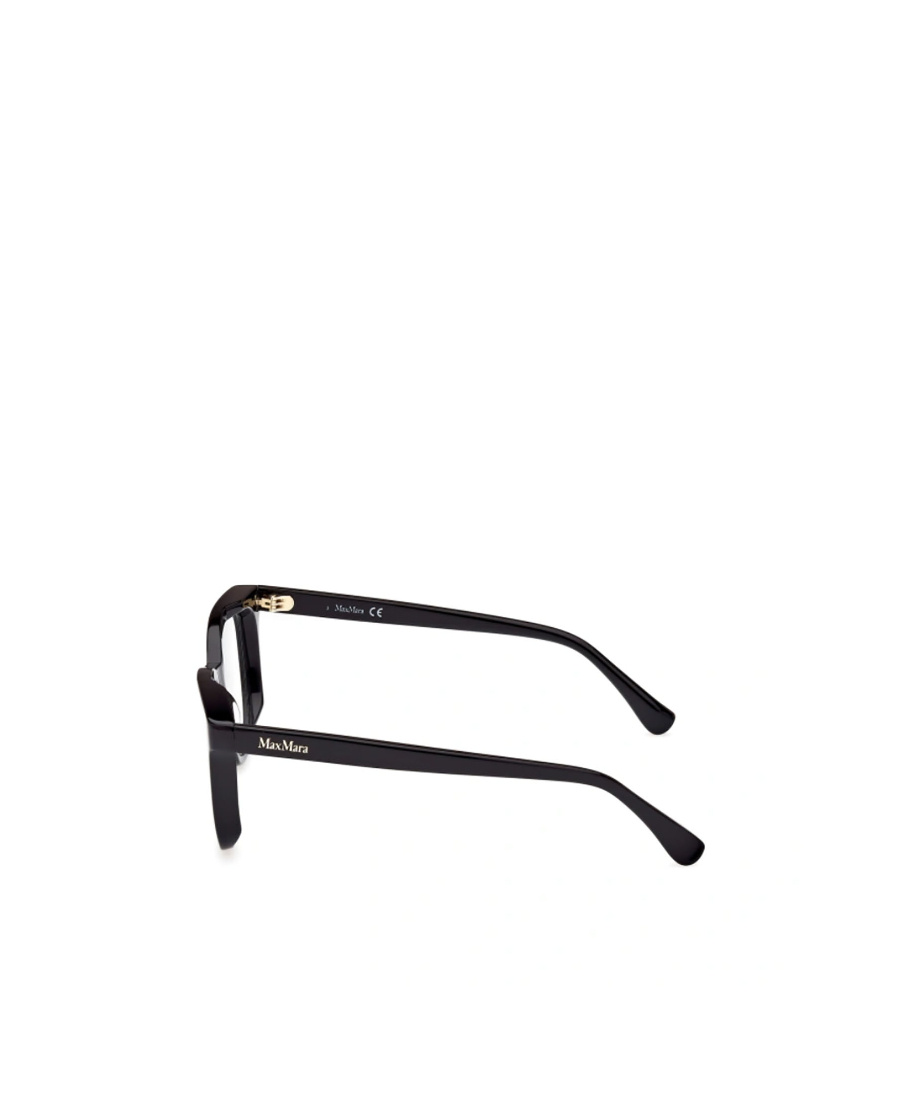Max Mara Square Frame Glasses In Black