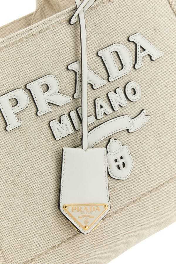 PRADA LARGE CANVAS TOTE BAG 