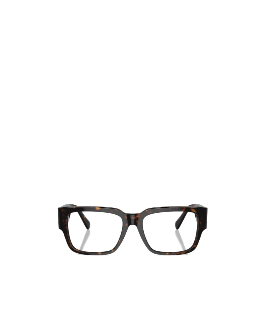 Versace Square Printed Flat Mirror In Black