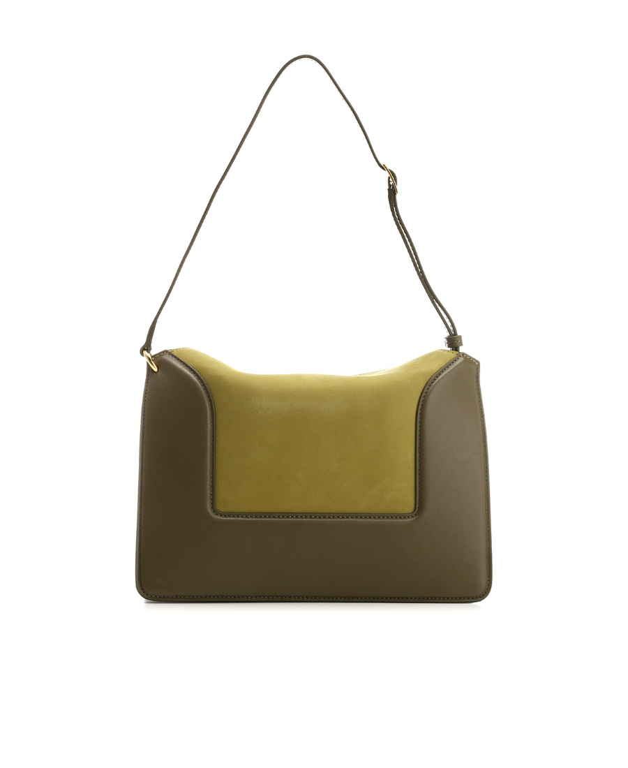 Wandler Logo Shoulder Bag In Green