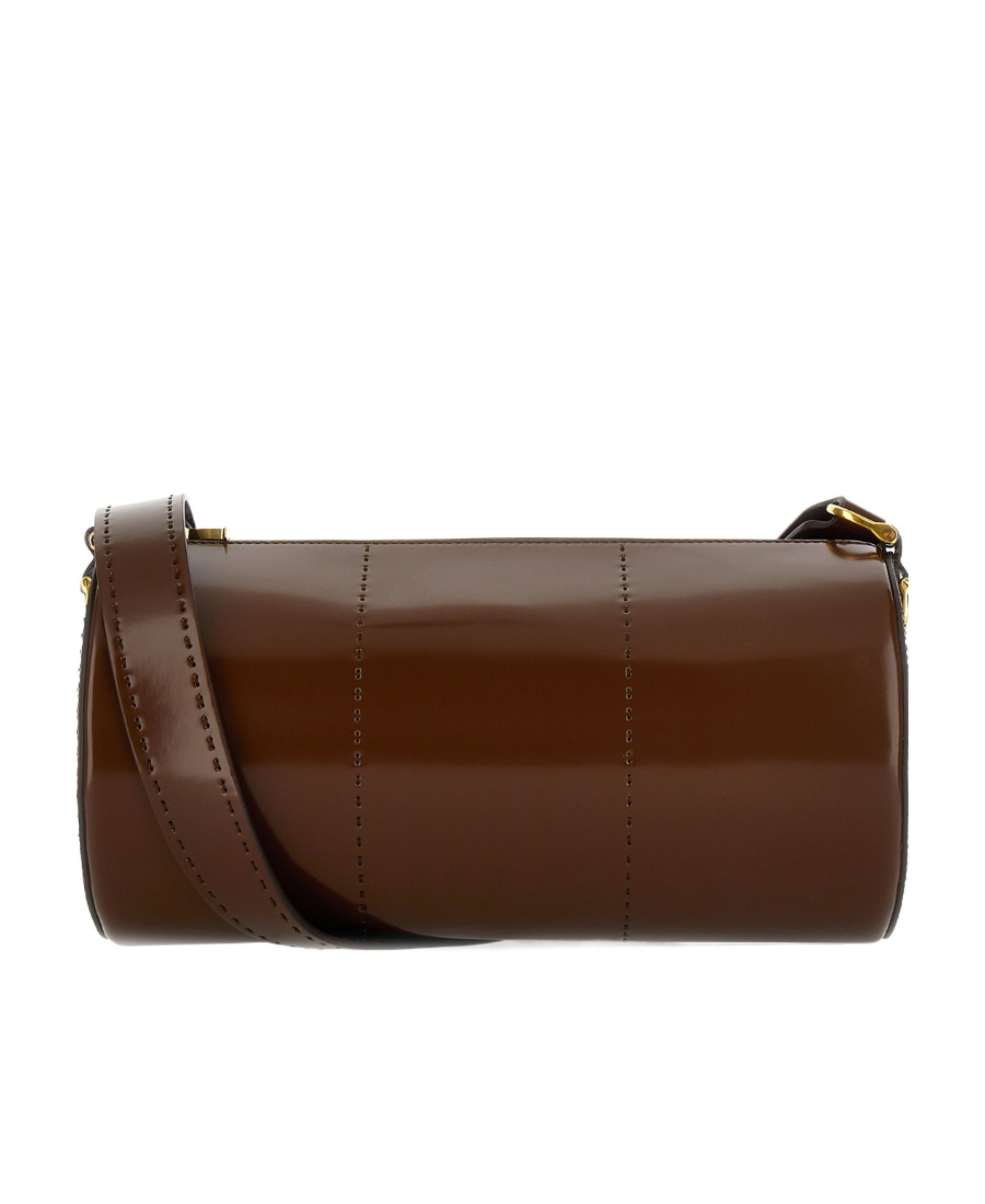Max Mara Adjustable Shoulder Strap Shoulder Bag In Brown