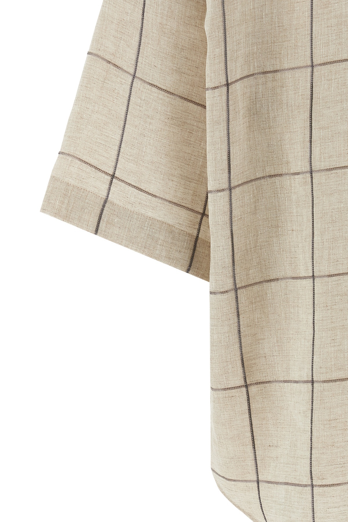 Brunello Cucinelli Checked Short-sleeved Shirt