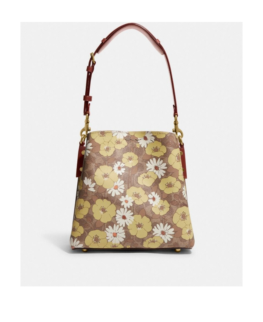 Coach Willow Bucket Shoulder Bag In Nude