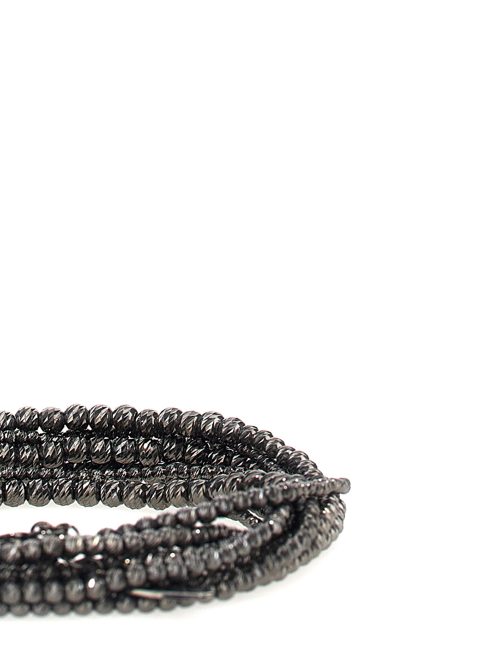 Brunello Cucinelli Silver Bracelet Jewelry Black