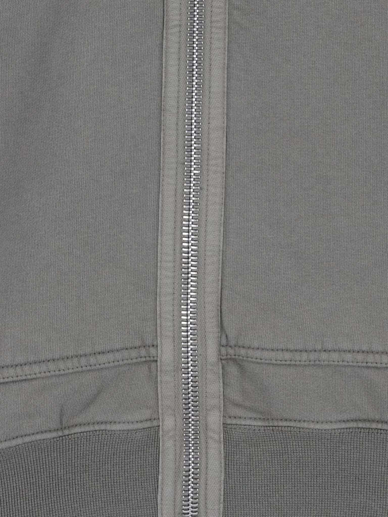 Rick Owens Drkshdw Gimp Cotton Hoodie In Gray
