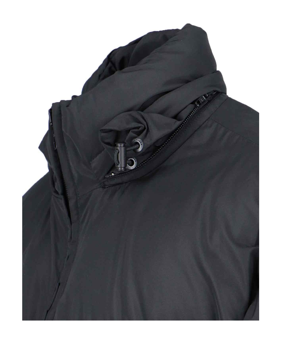 BALENCIAGA LOGO-PRINT PUFFER JACKET