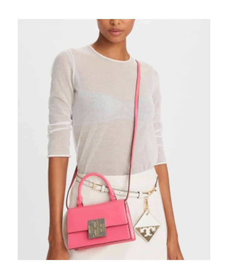 Tory Burch Mini Top-handle Bag In Pink