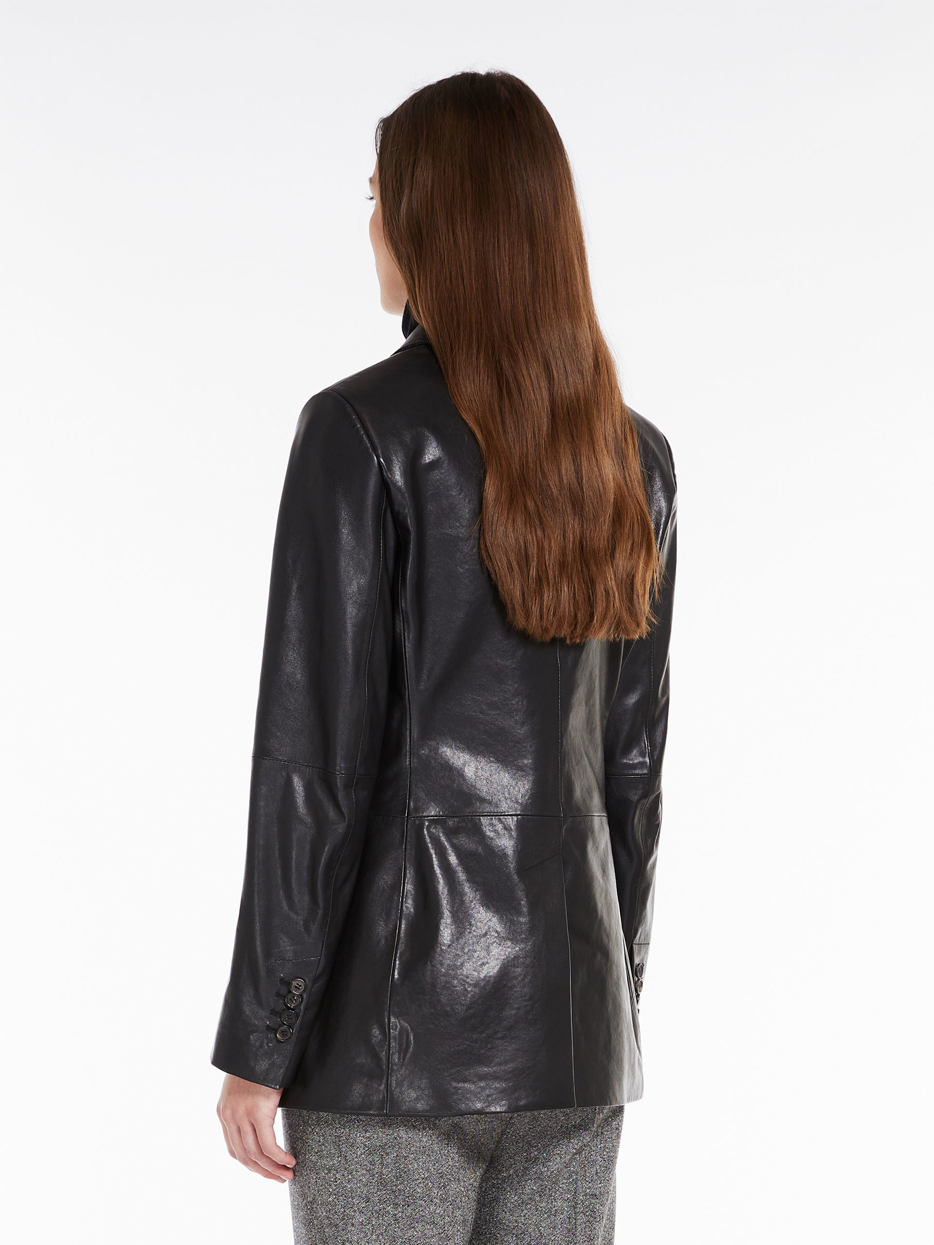 Max Mara Single-breasted Blazer In Black