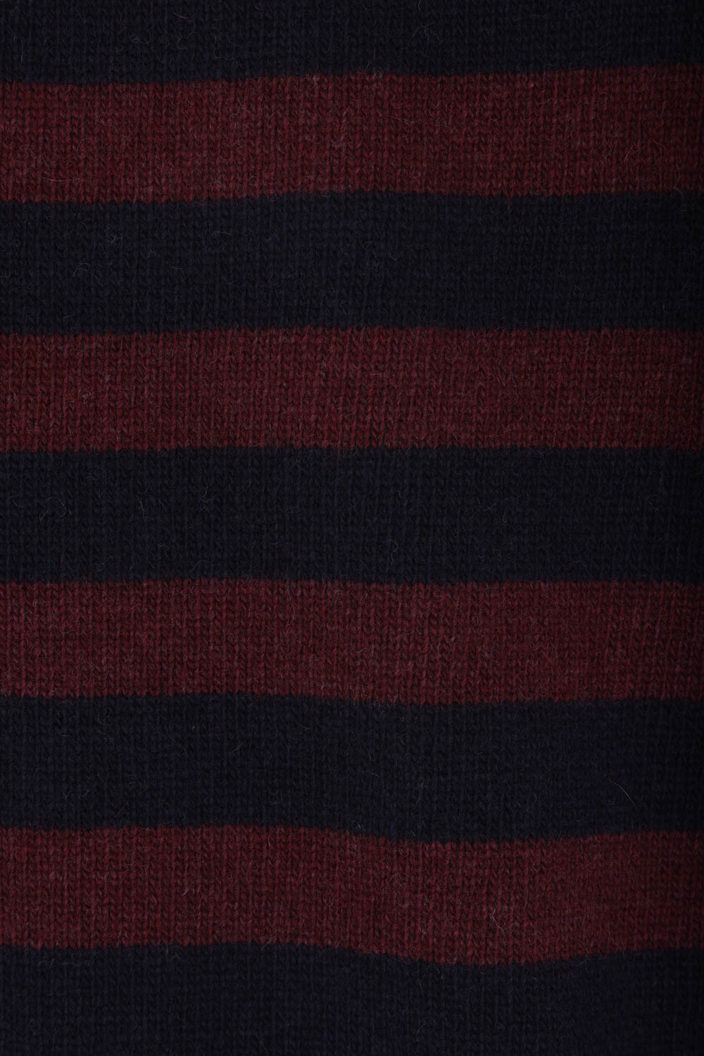 Ganni Graphic Wool Mix Poodle Stripe Crewneck Knitwear Multicolor In Multi