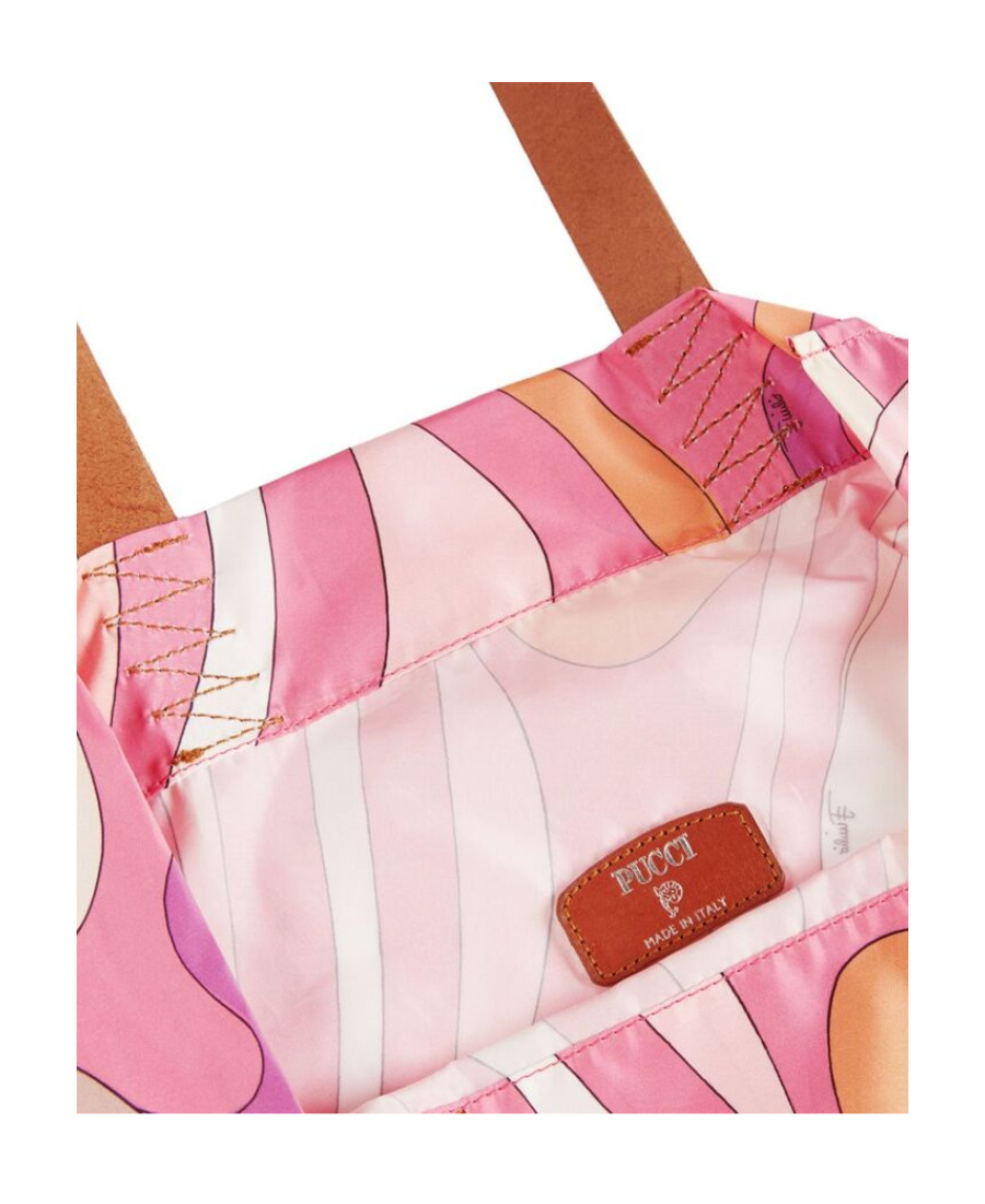 Pucci Marmo-print Tote Bag In Pink