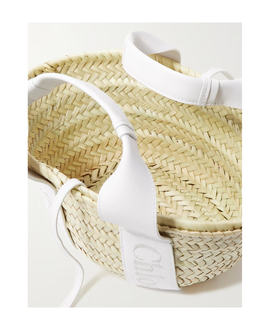 CHLOÉ SMALL CHLOÉ SENSE RAFFIA TOTE BAG