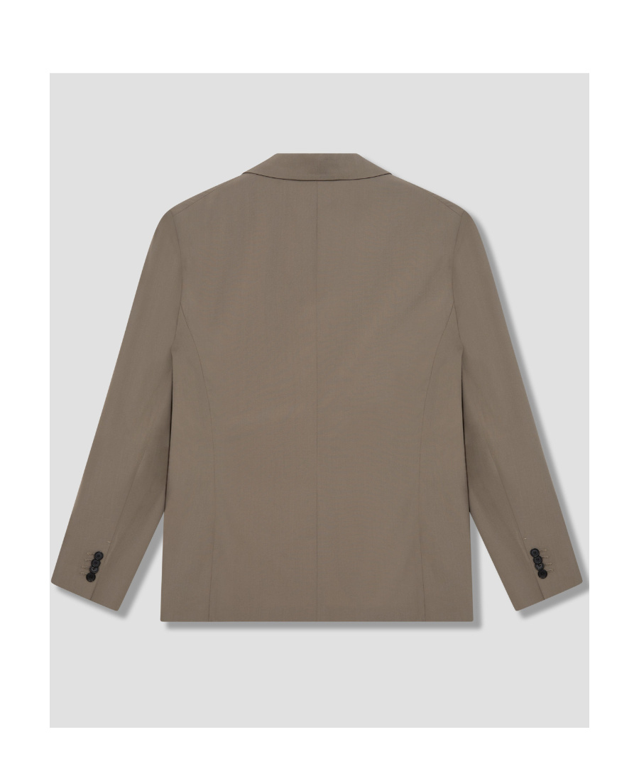Acne Studios Single-breasted Suit Jacket In Gray
