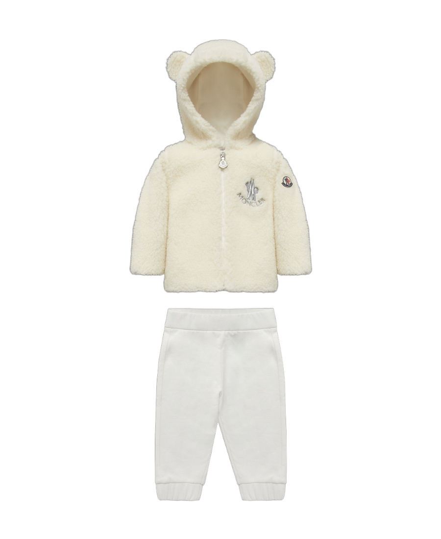 Moncler Elasticated-waistband Track Pants In White