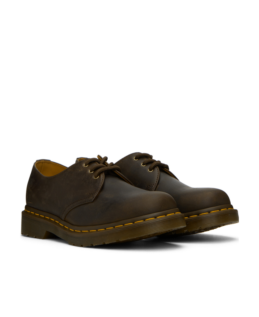 Dr. Martens 1461 Logo Oxford Shoes In Black
